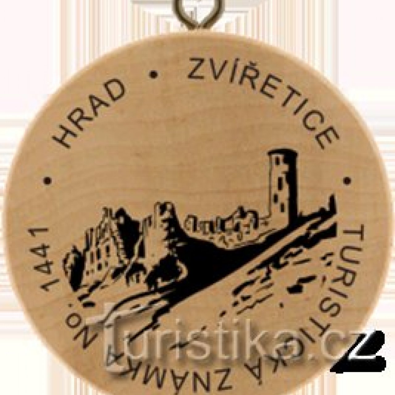 Turistická známka č. 1441 - Zvířetice