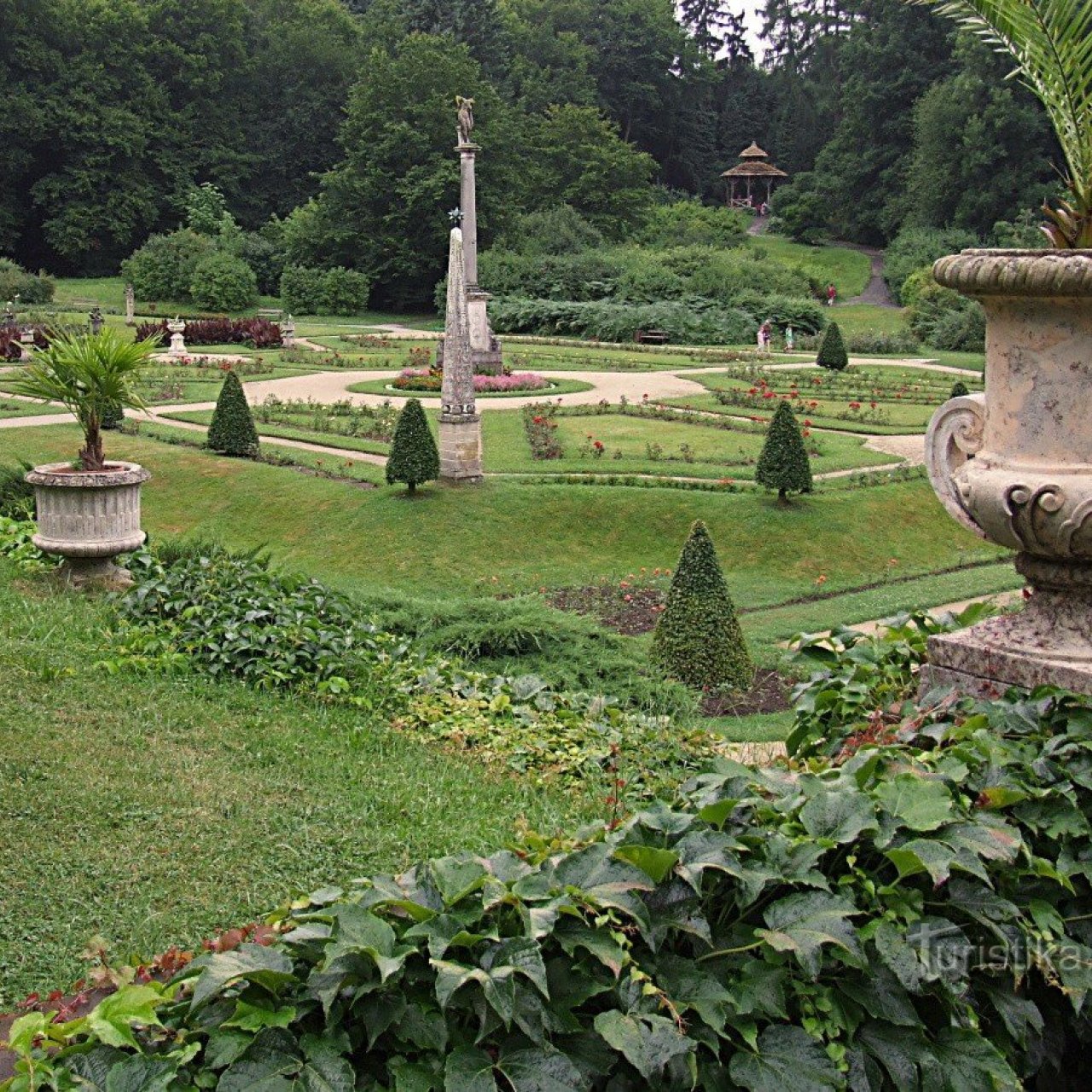 Zámecký park Konopiště
