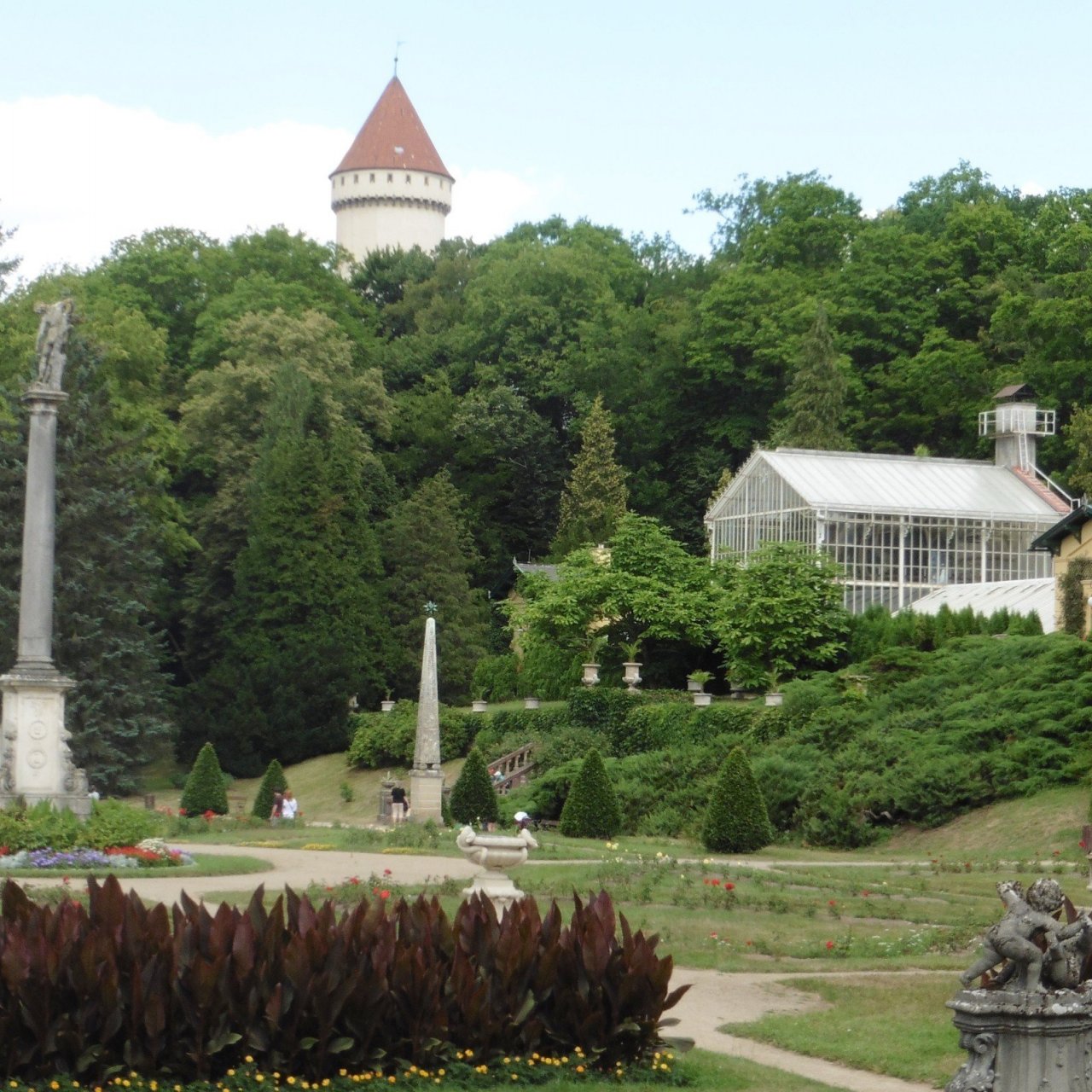 Zámecký park na Konopišti