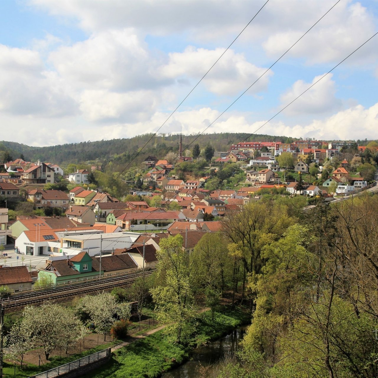 Bílovice nad Svitavou - vyhlídka pod Hradiskem