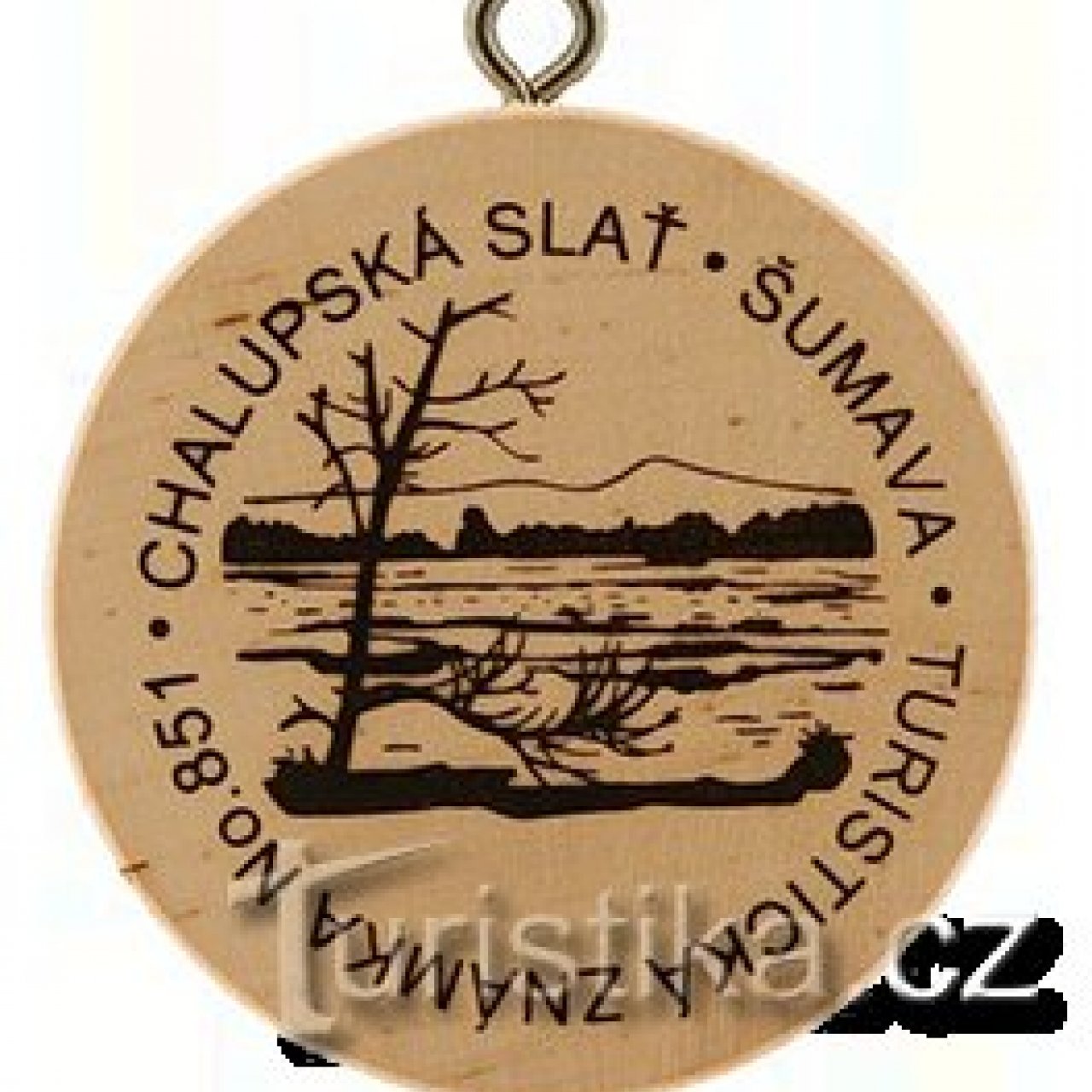 Turistická známka č. 851 - Chalupská slať