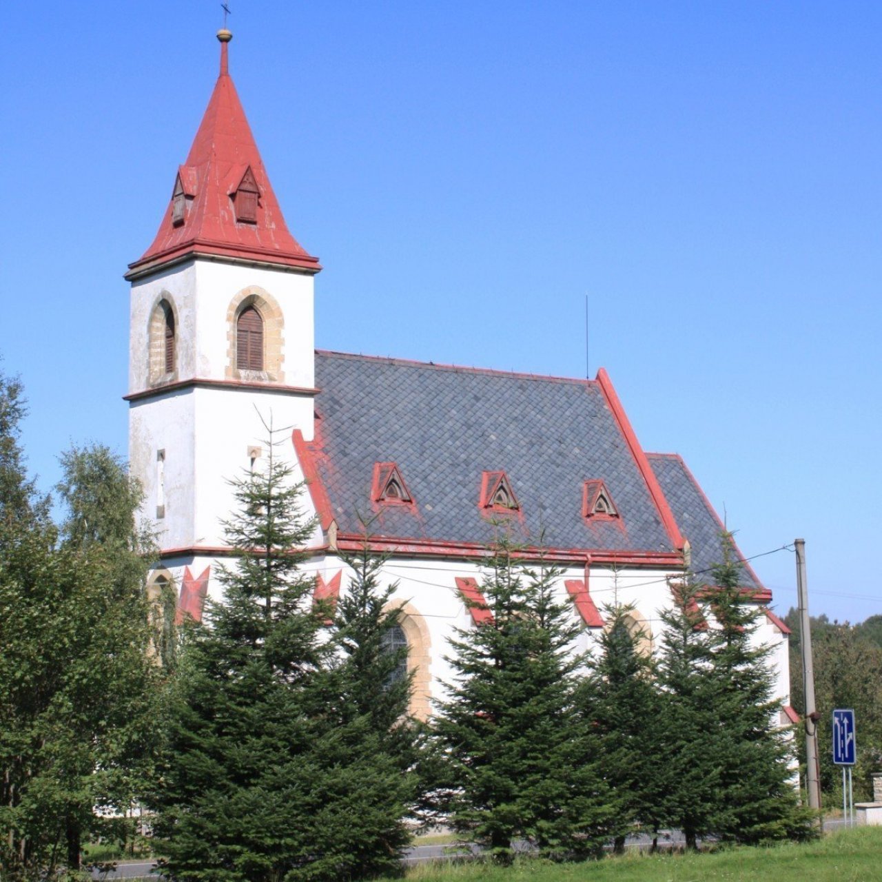 Borová - kostel sv. Kateřiny