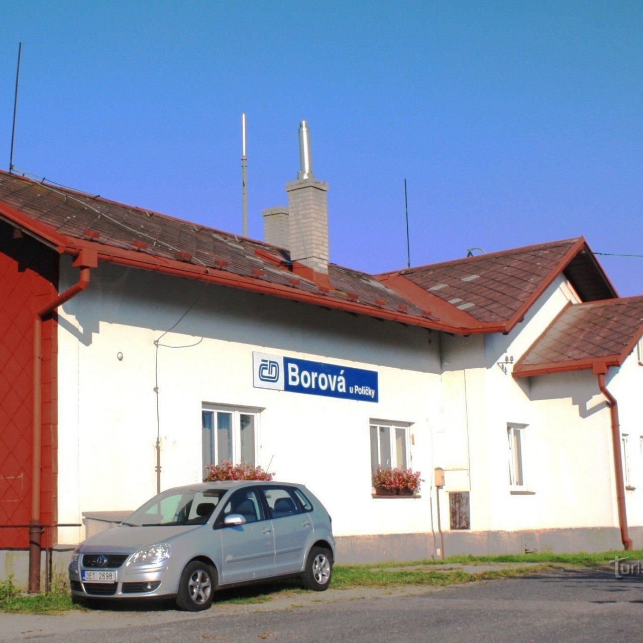Borová u Poličky - železniční stanice