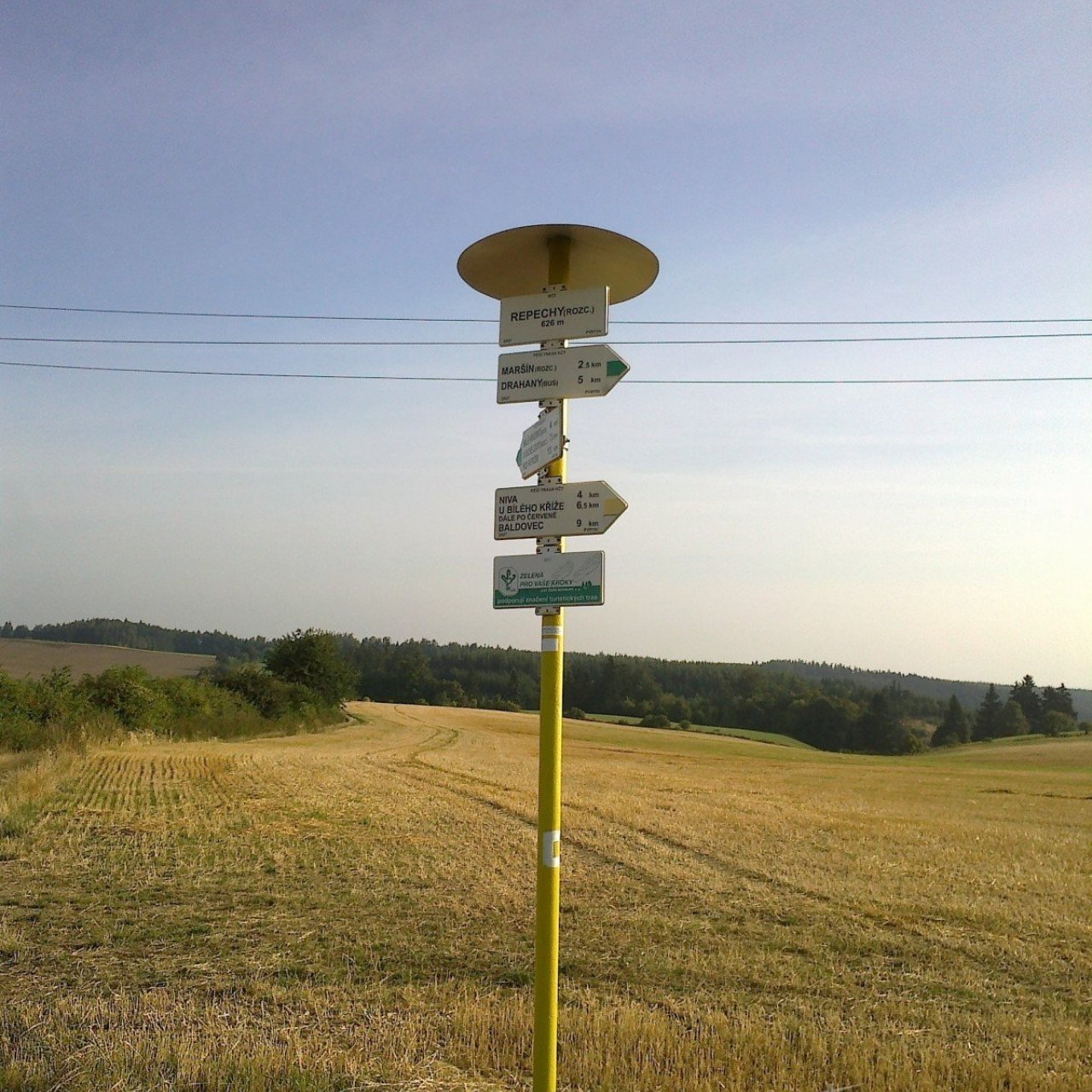 Turistické rozcestí Repechy