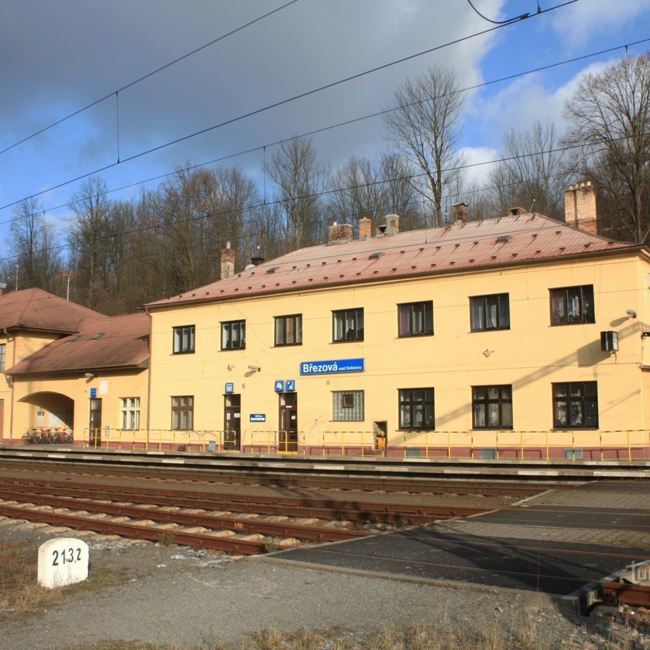Březová nad Svitavou - železniční stanice