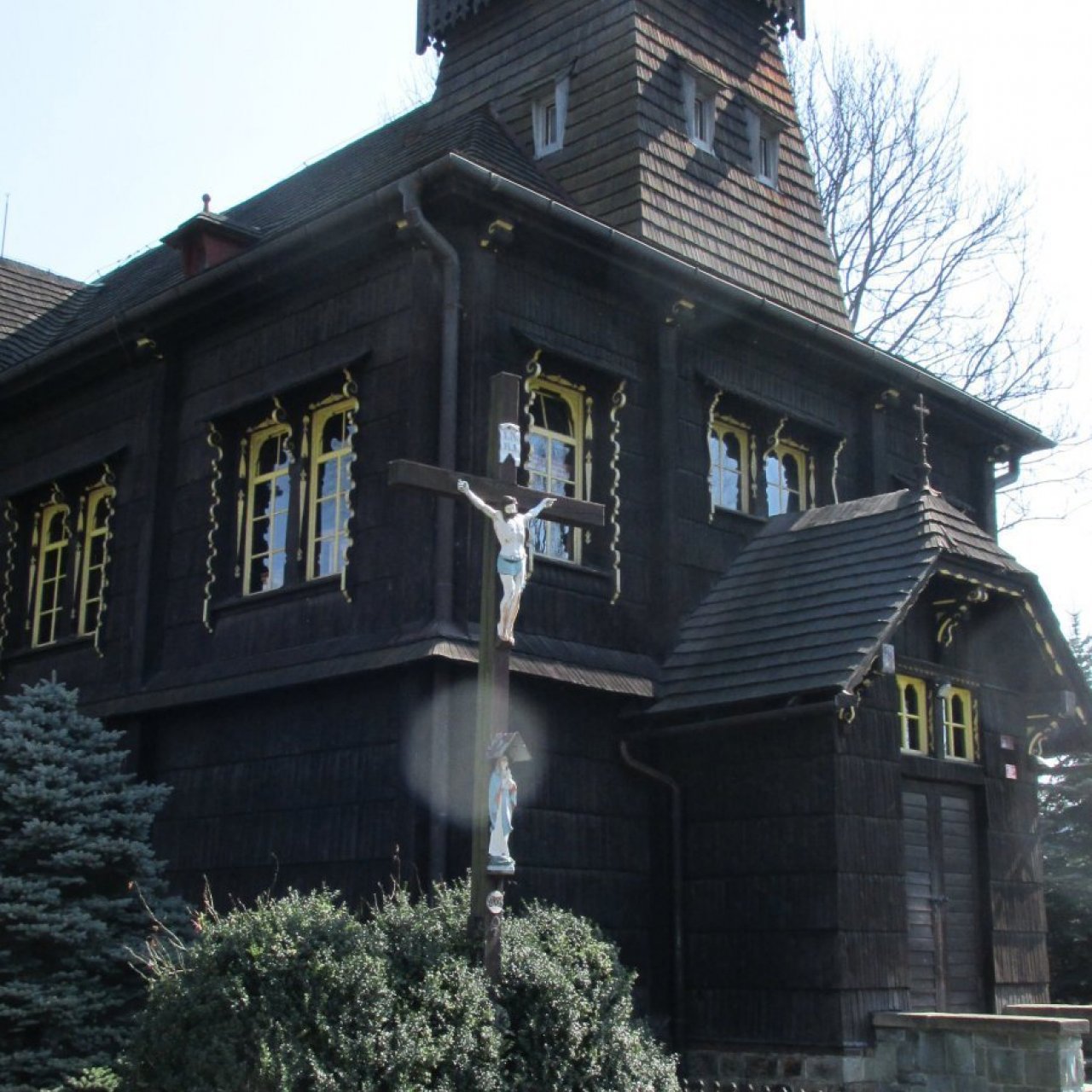 Dřevěný Kostel Povýšení svatého Kříže, Bystřice nad Olší