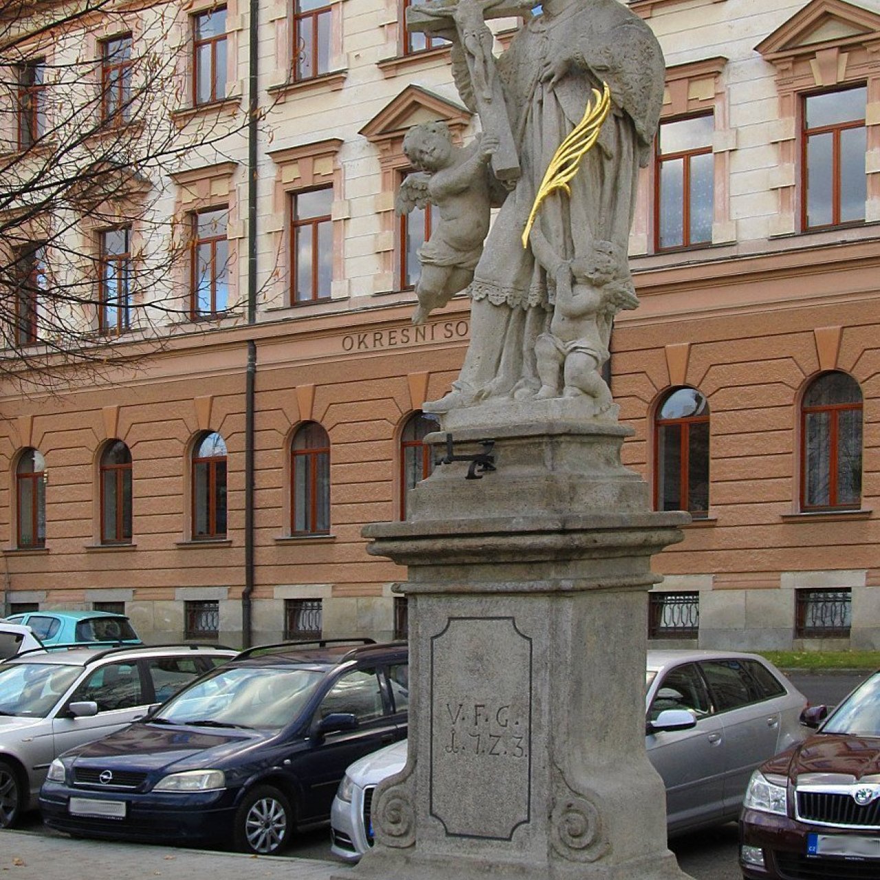 České Budějovice – Socha sv. Jana Nepomuckého