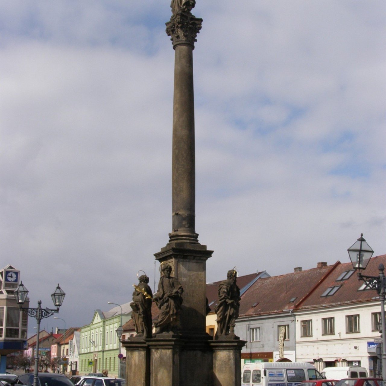 Chlumec nad Cidlinou - mariánský sloup