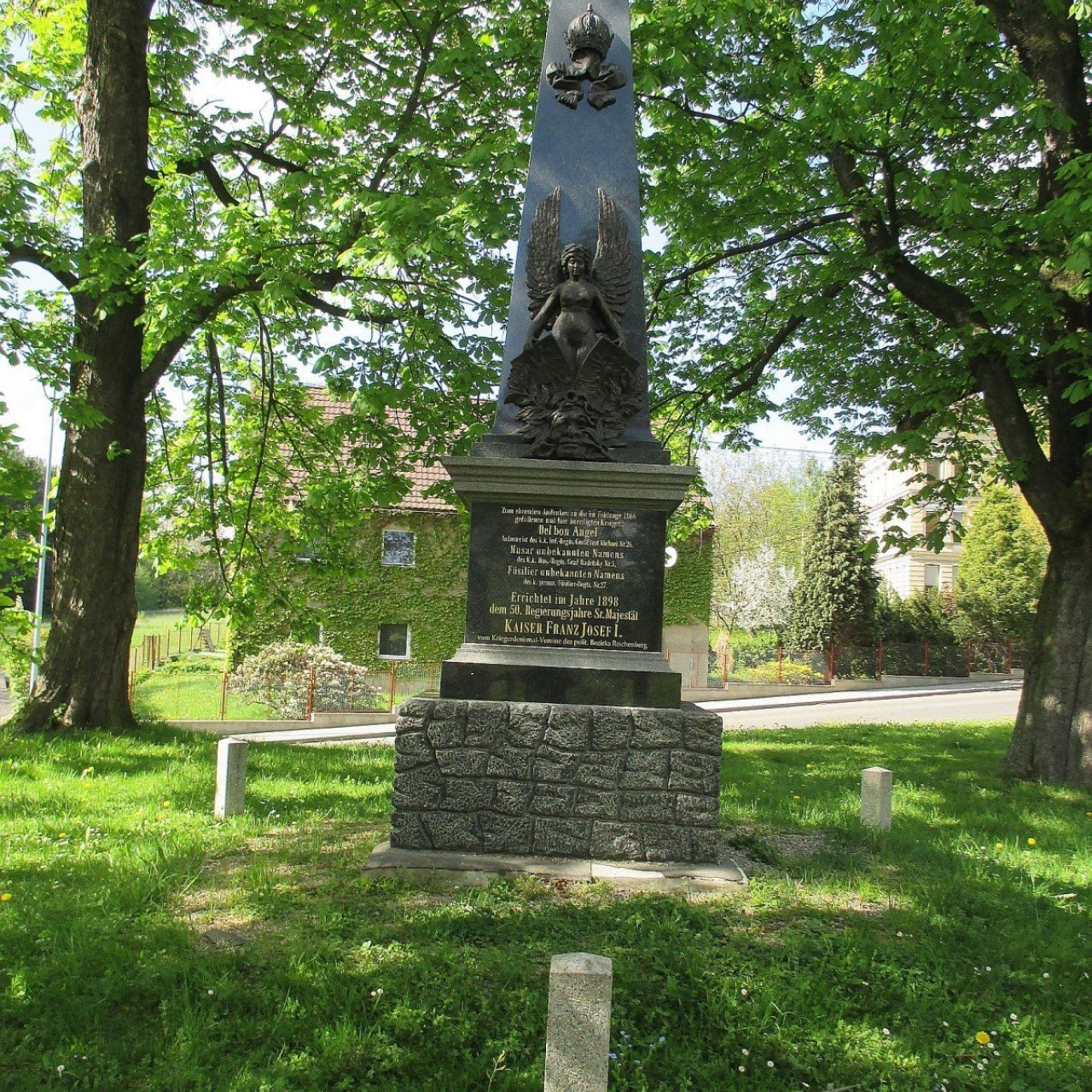 Chrastava - pomník obětem rakousko - pruské války