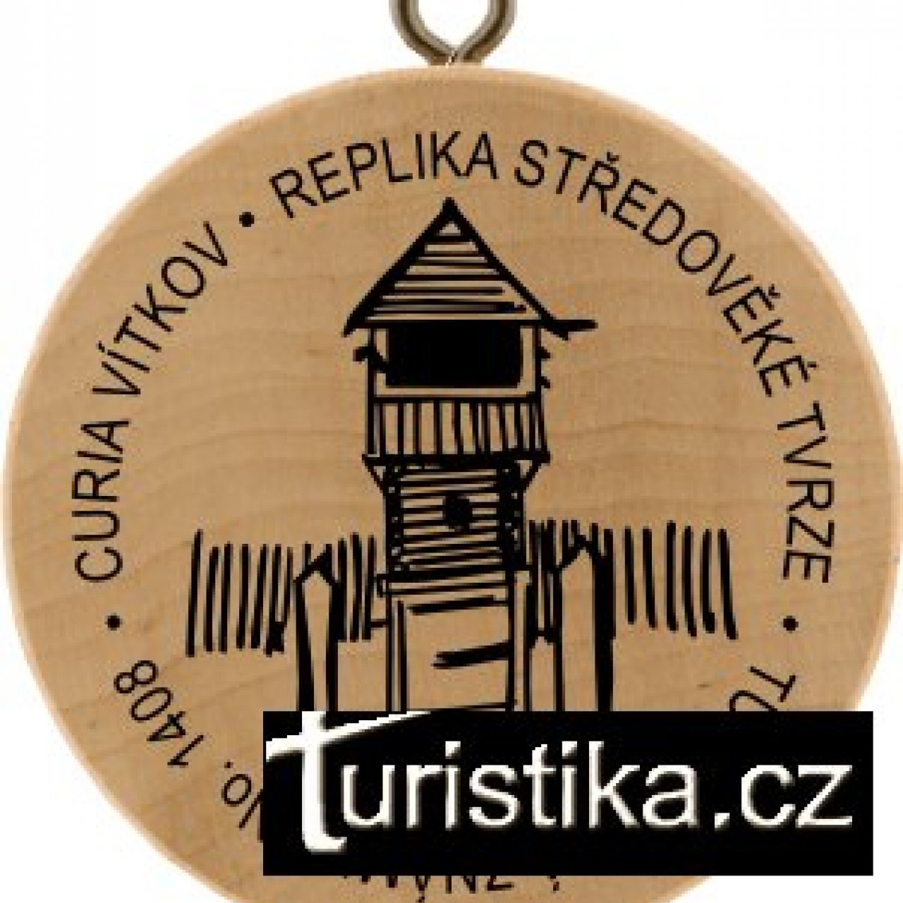 Turistická známka č. 1408 - Wothanburg - středověká tvrz