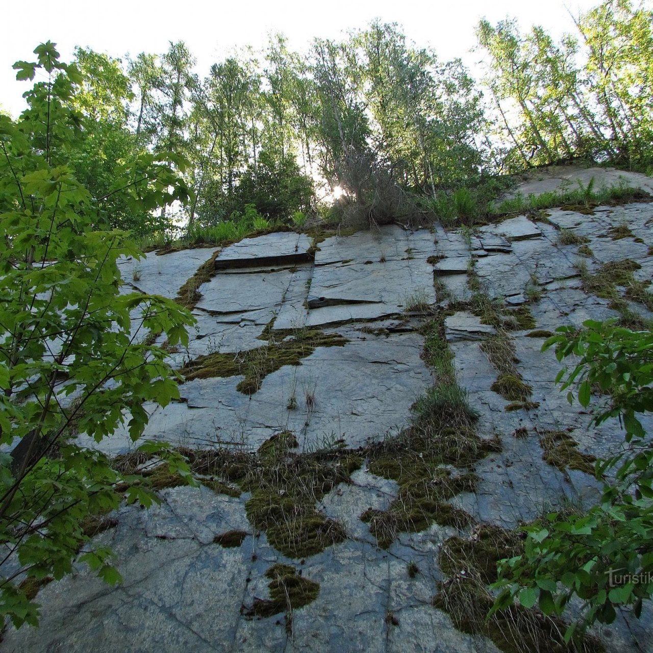 Zatopený lom u Pohořan