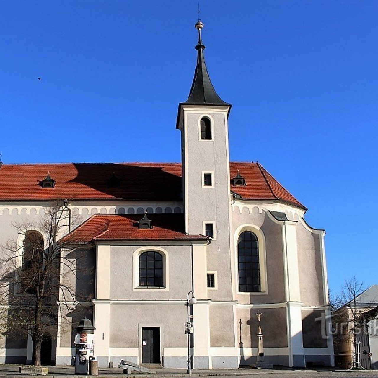 Domažlice, klášterní kostel Nanebevzetí Panny Marie.
