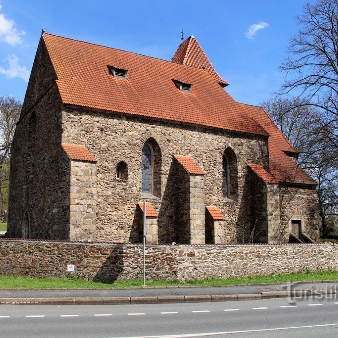 Kostel Zvěstování Panny Marie v Domažlicích.
