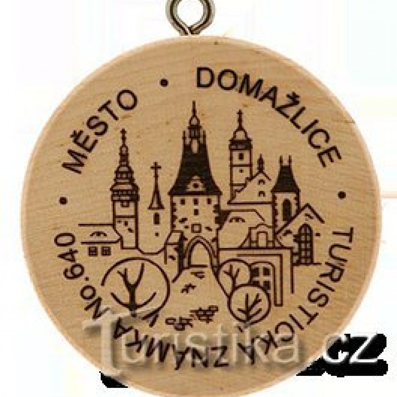 Turistická známka č. 640 - Domažlice