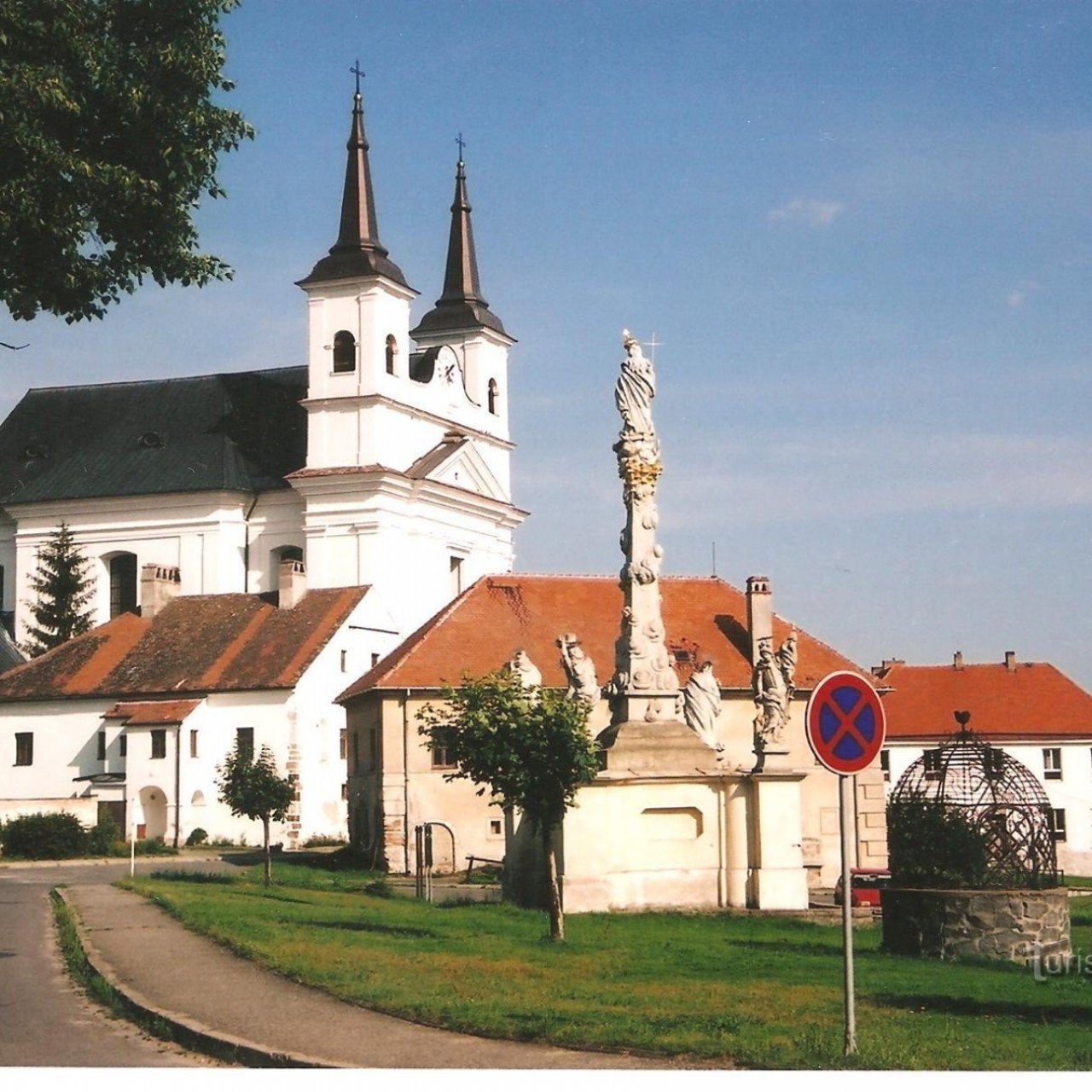 Drnholec - historická část městyse