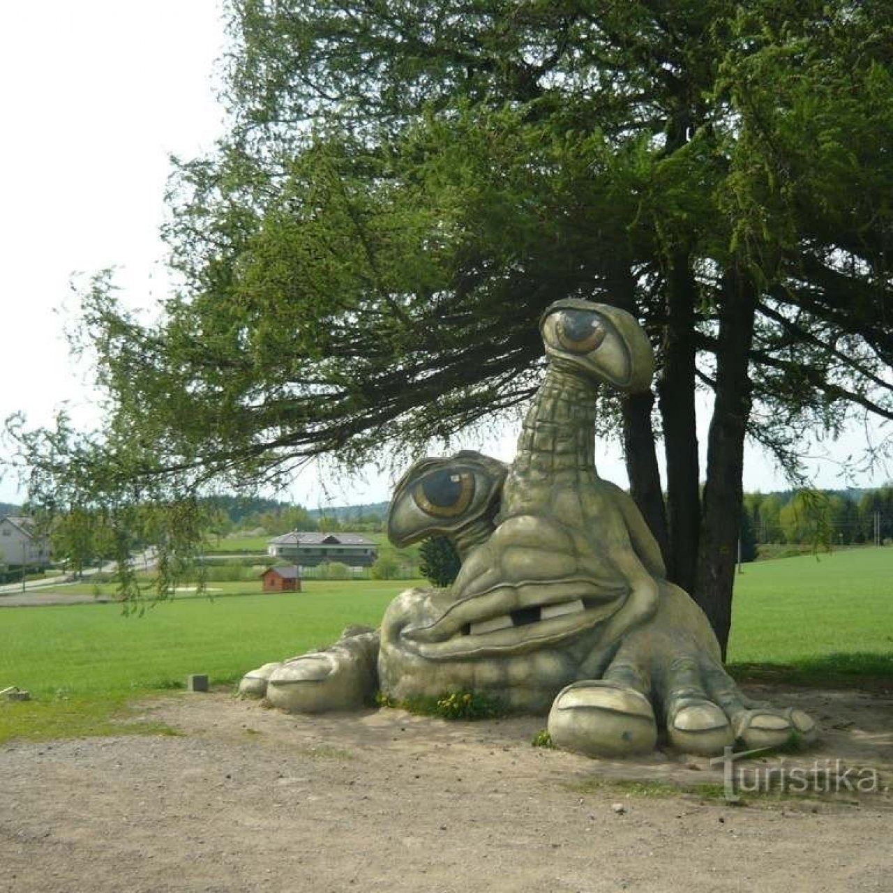 Socha "HAMROŇ" - Hamry nad Sázavou