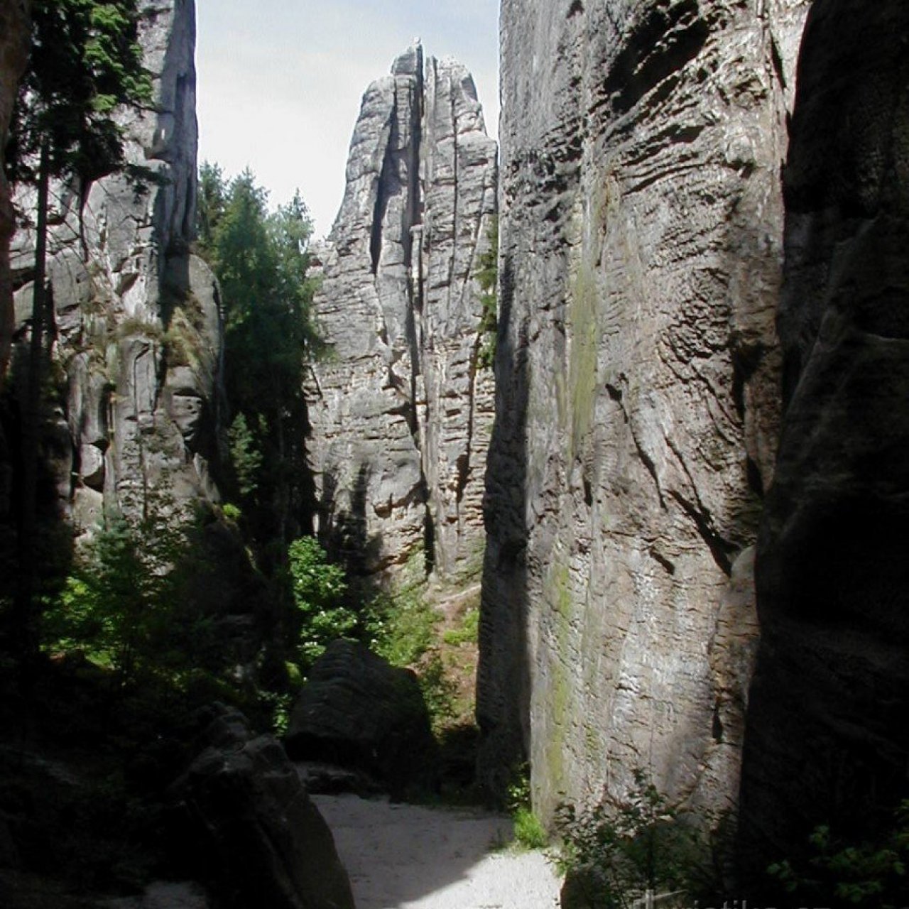 Prachovské skály - Císařská chodba