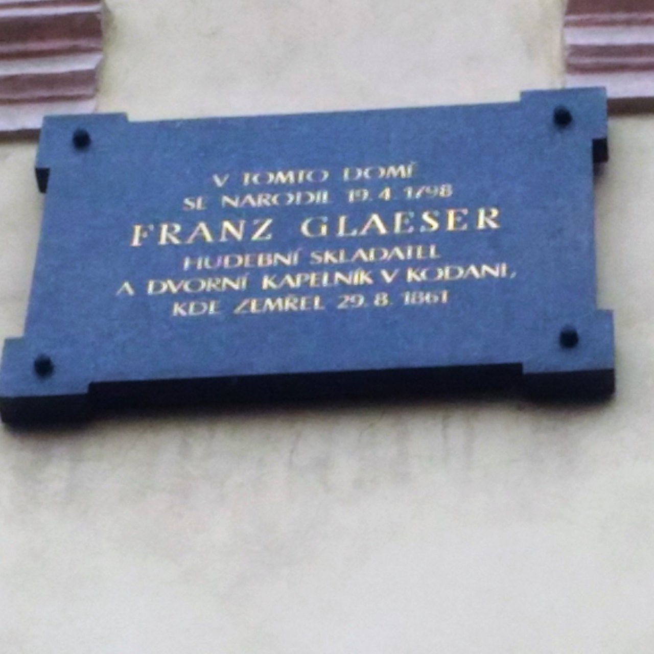 Rodný dům Franze Glaesera