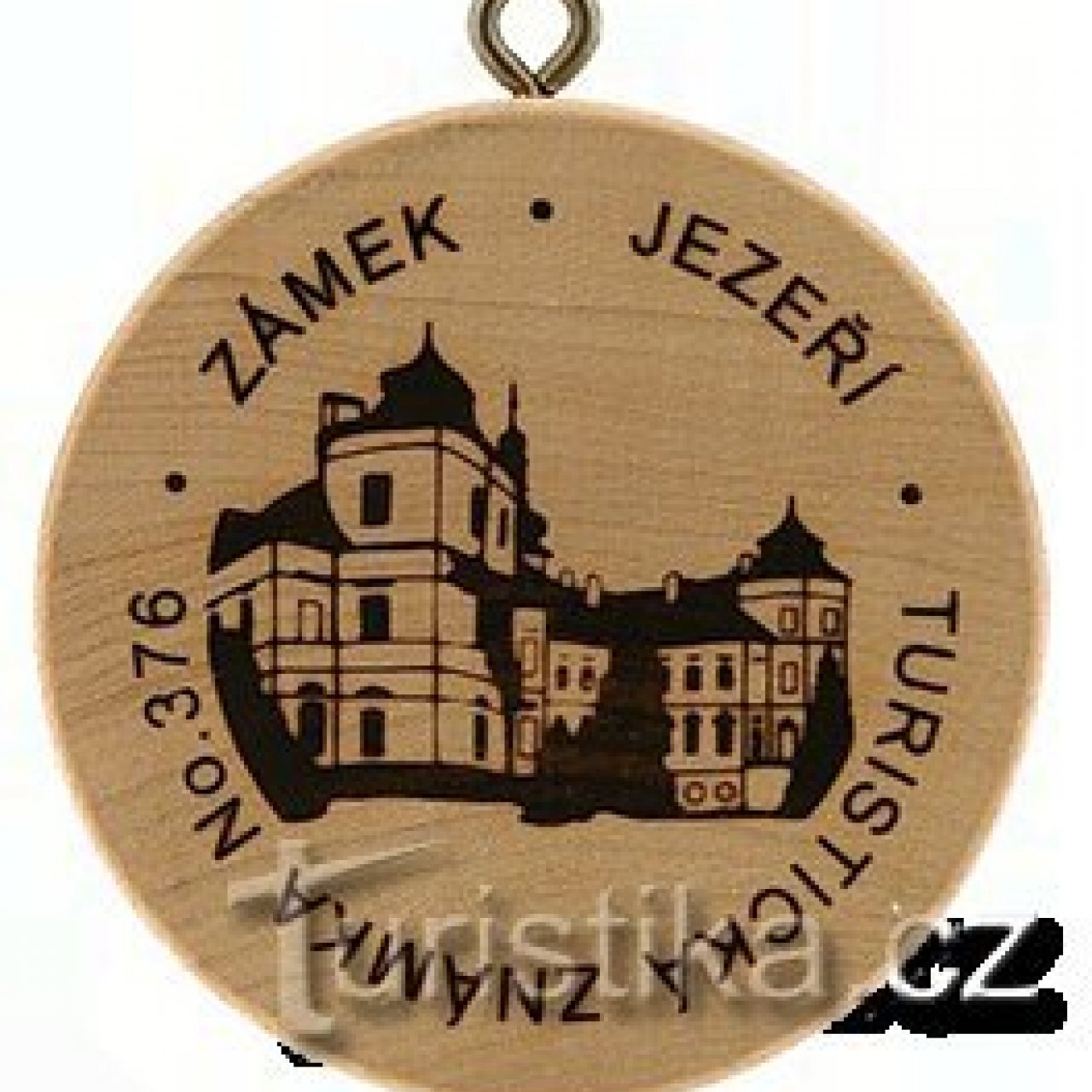 Turistická známka č. 376 - Jezeří