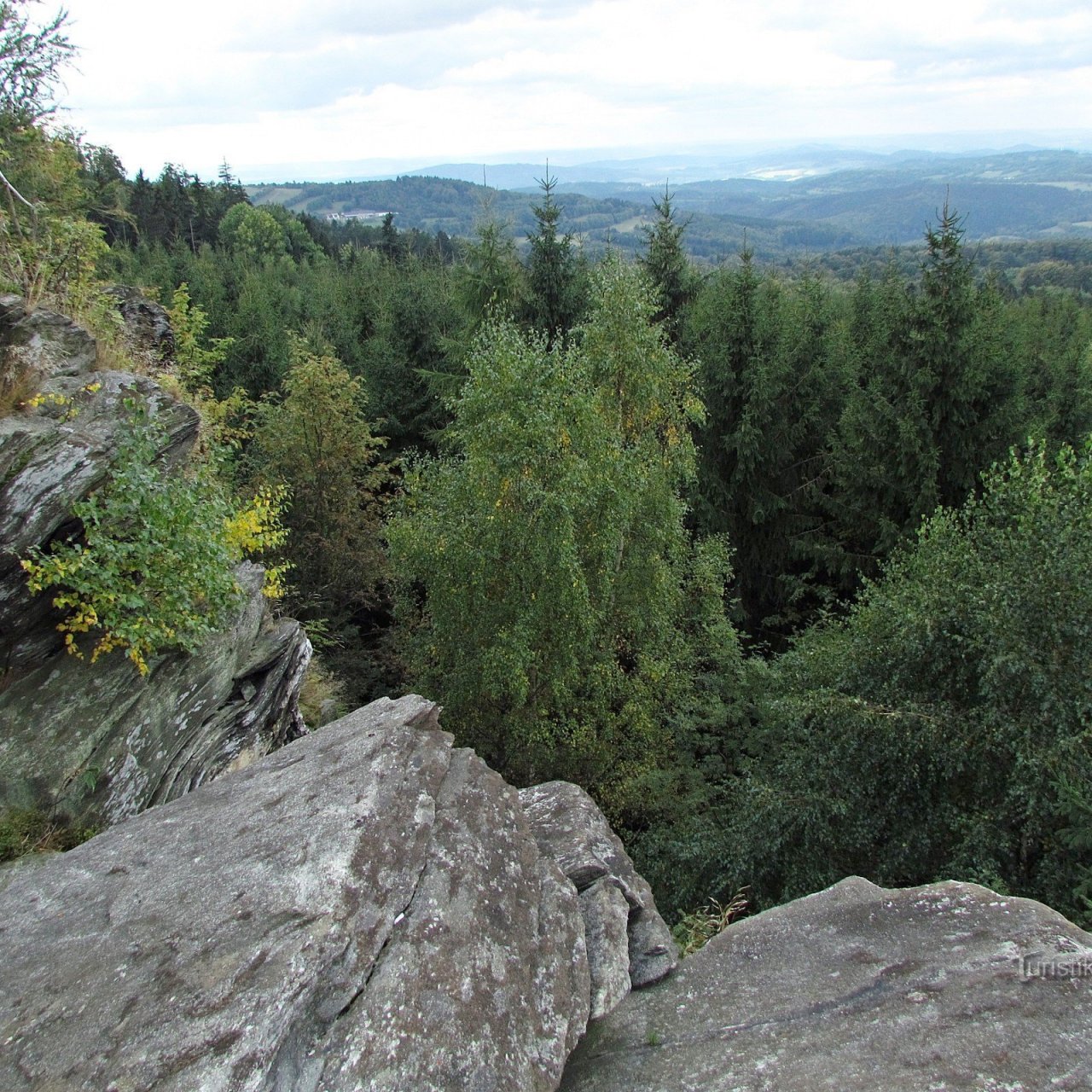 Vyhlídková skála u Ferdinandova