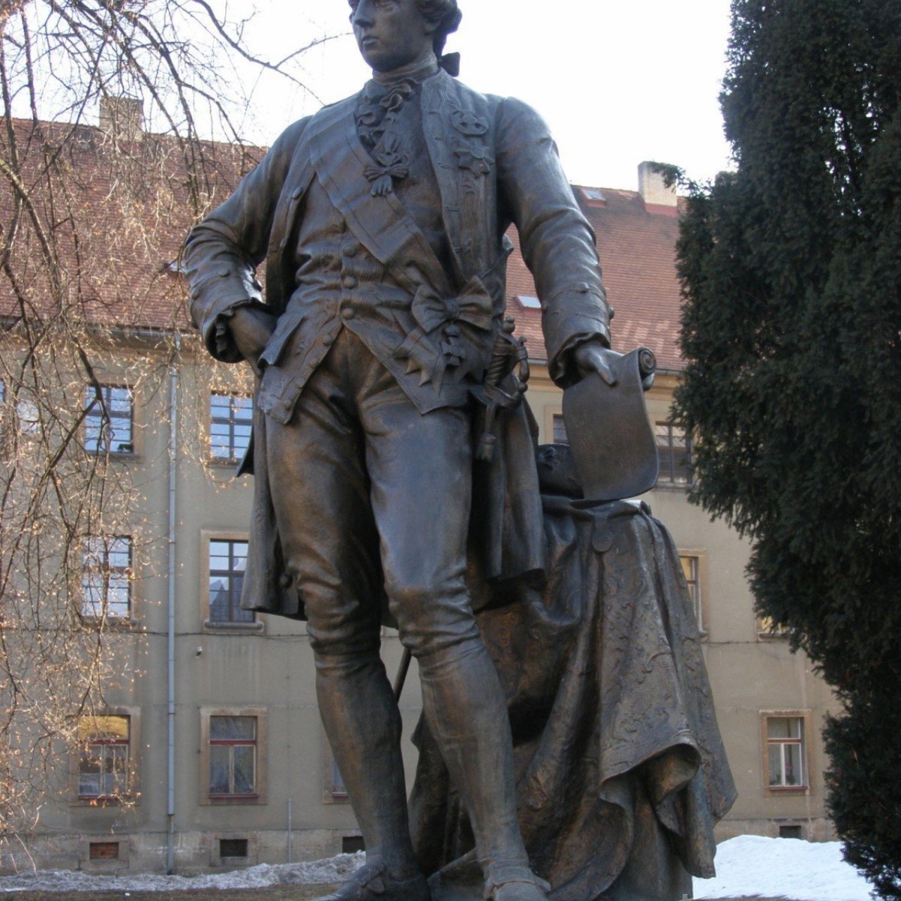 Josefov - socha Josefa II