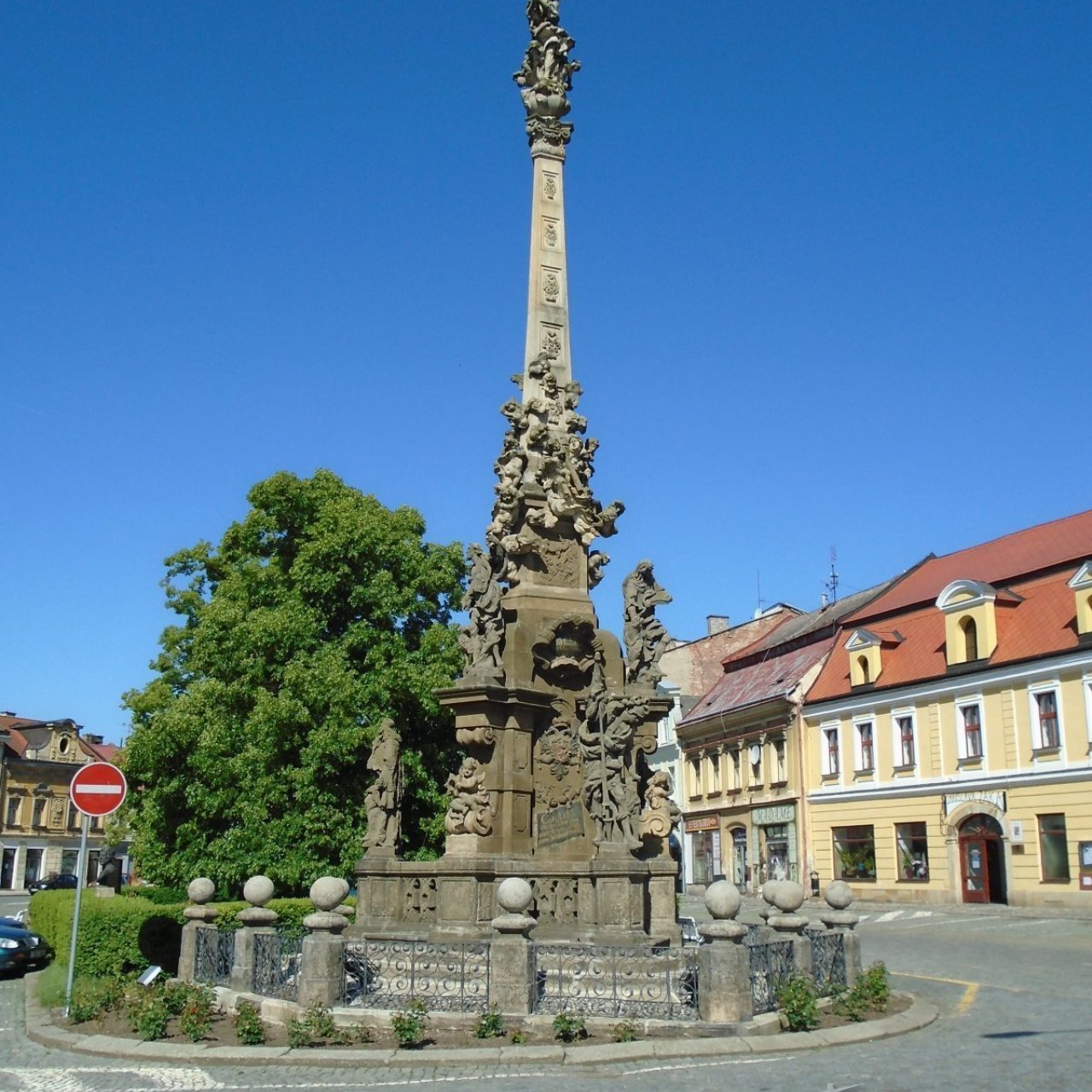 Mariánský sloup v Jaroměři