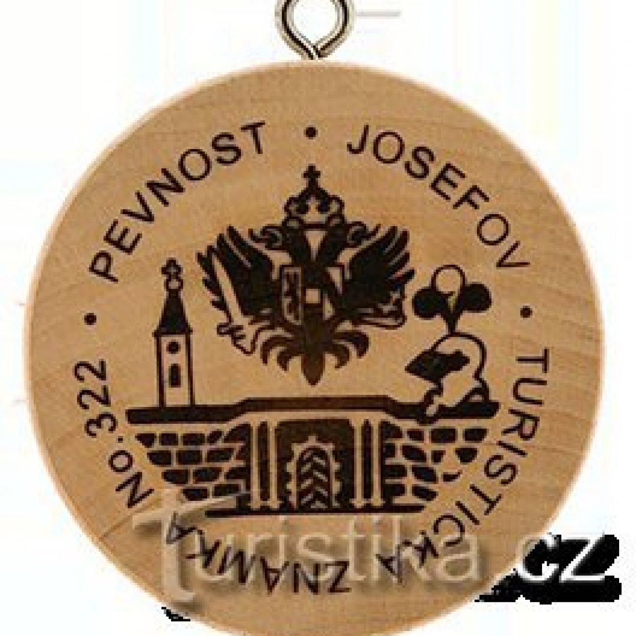 Turistická známka č. 322 - Pevnost Josefov