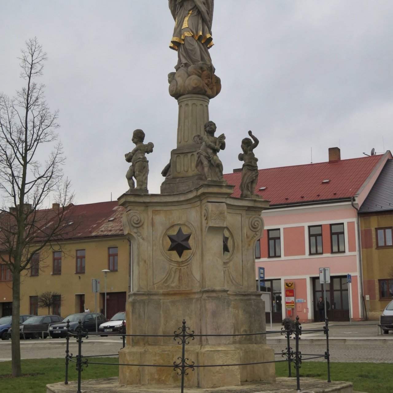 Jevíčko – sousoší sv. Jana Nepomuckého