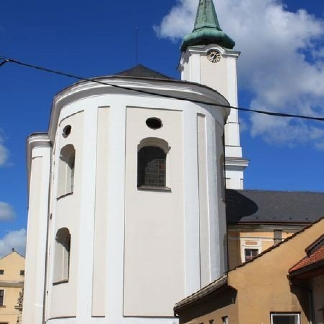 Jevíčko - kostel Nanebeztí Panny Marie
