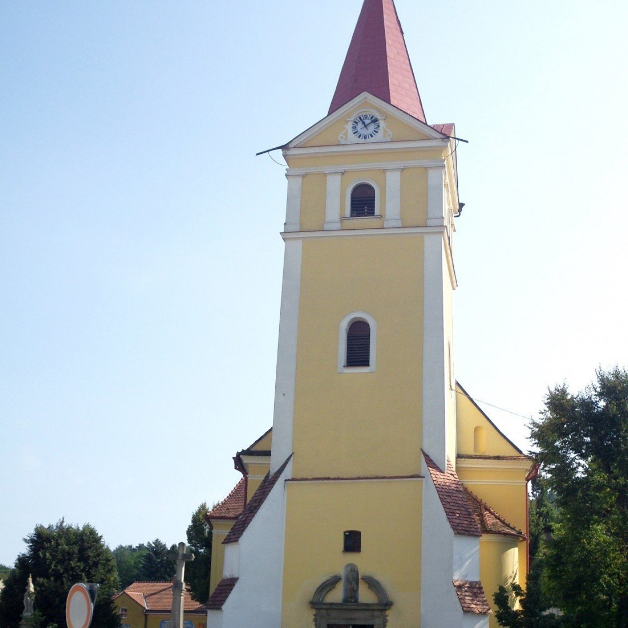 Koryčany - kostel sv. Vavřince