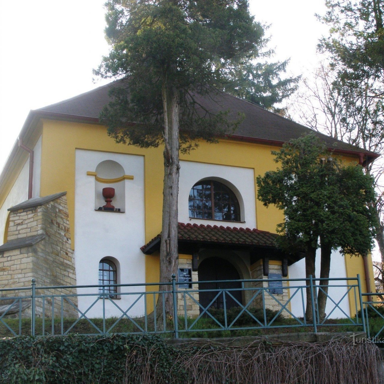 Kostelec nad Orlicí - kostel J. A. Komenského