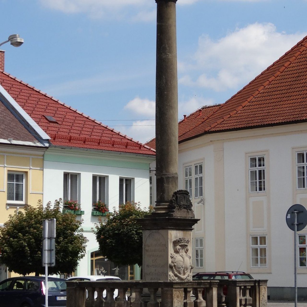 Barokní Mariánský sloup