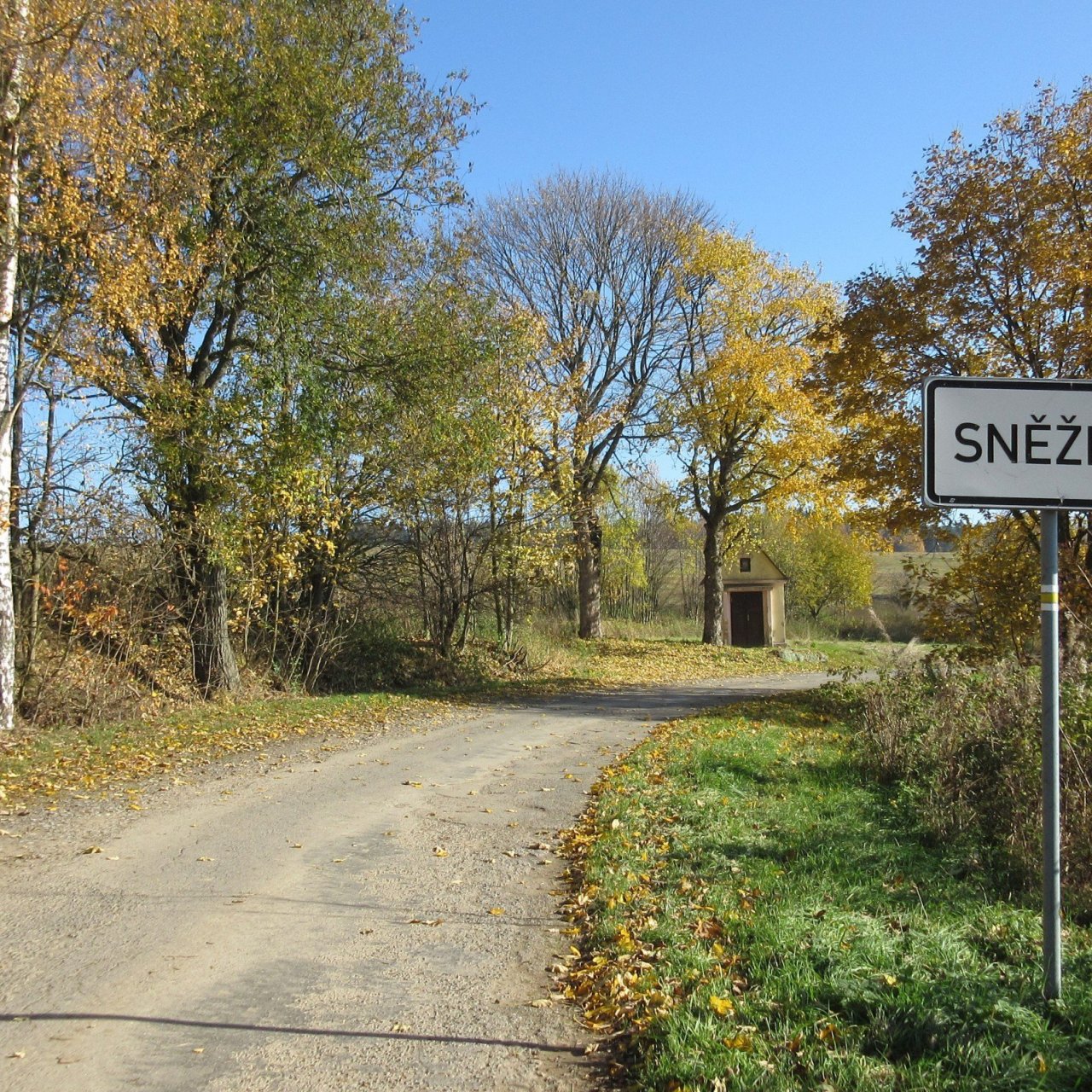 Sněžná v Krušných horách