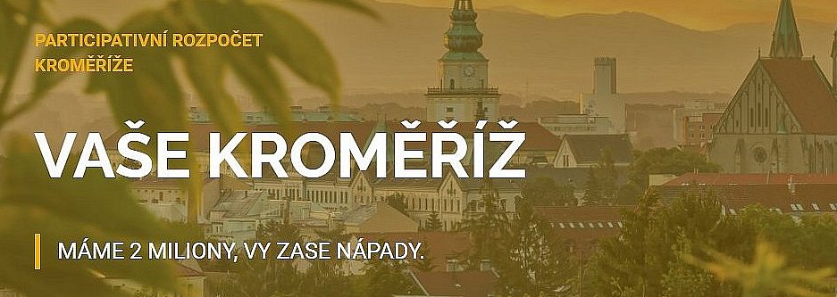 Vaše Kroměříž - Participativní rozpočet Kroměříže 2025