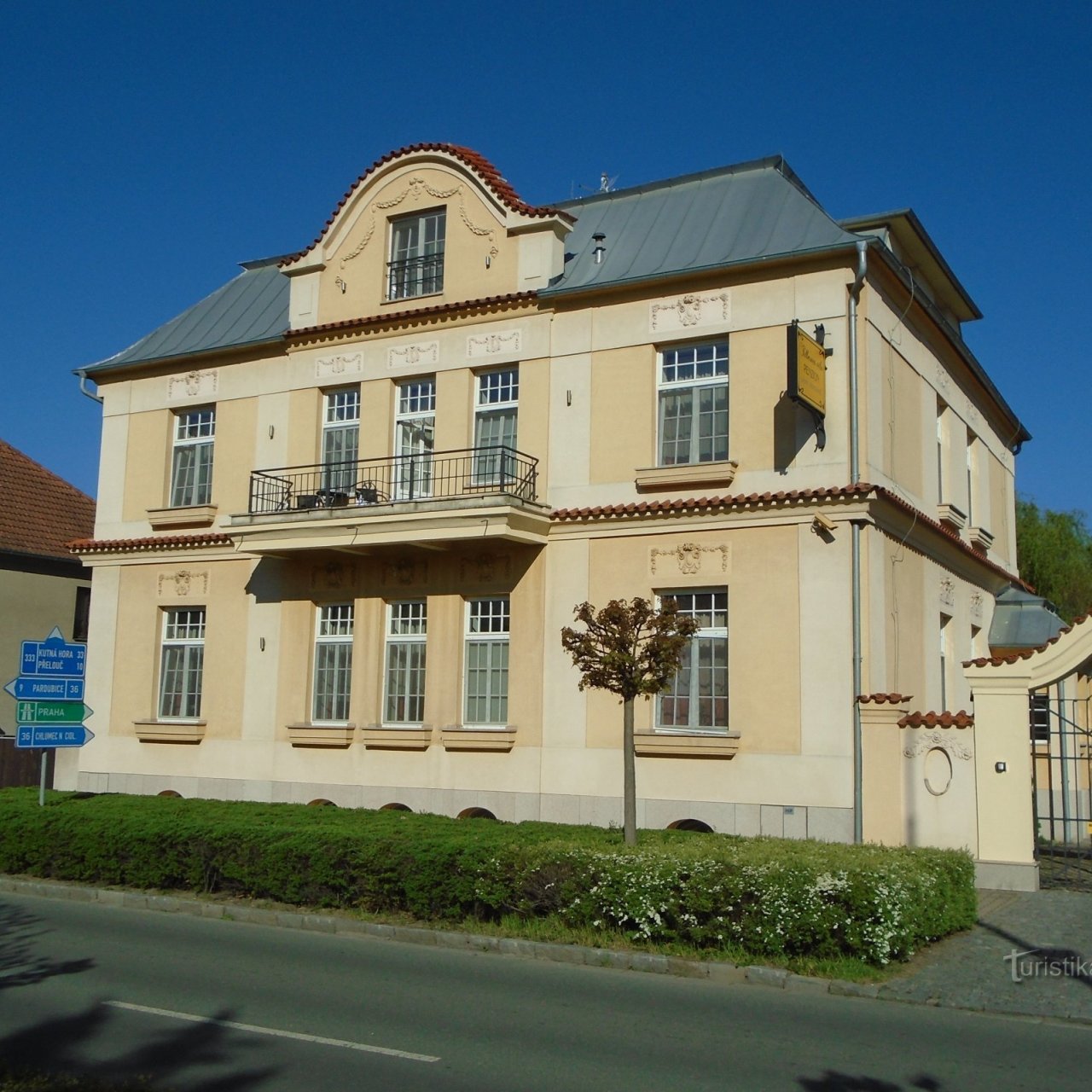 Tillerova vila v Lázních Bohdaneč