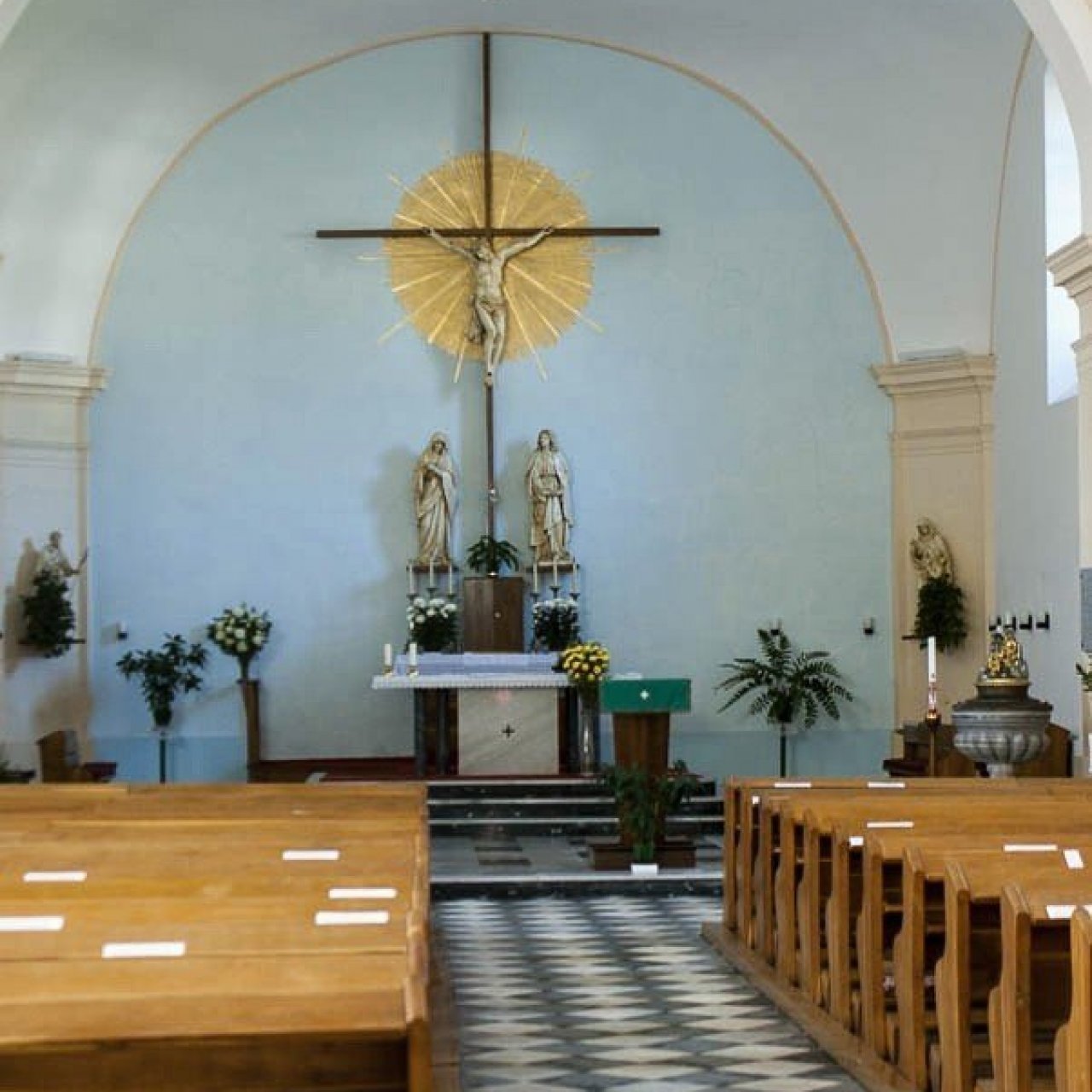 Lipová lázně – kostel sv. Václava