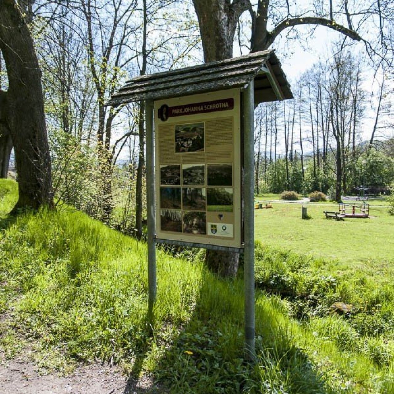 Lipová Lázně – Park Johanna Schrotha