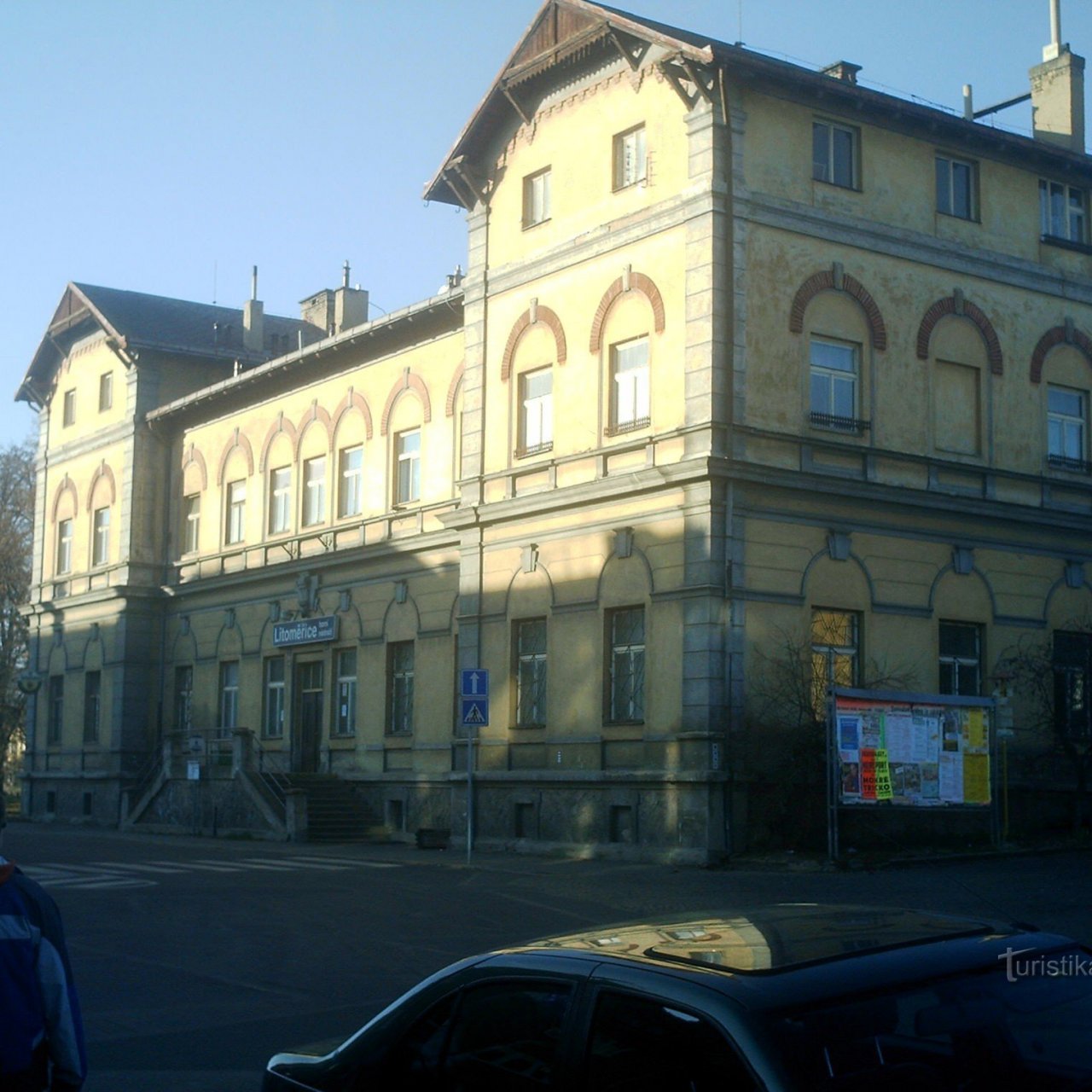 Litoměřice horní nádraží - železniční stanice