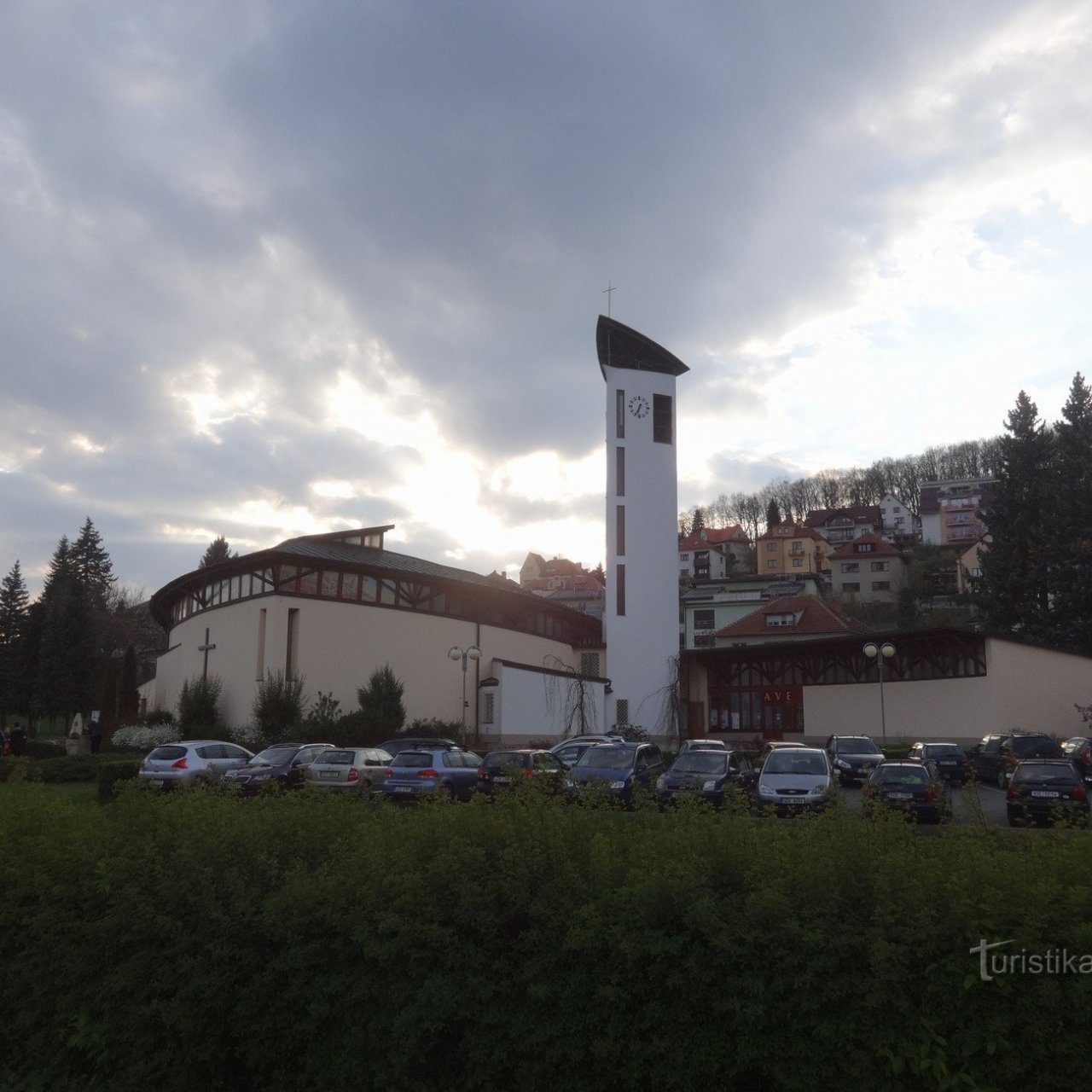 Kostel svaté Rodiny v Luhačovicích