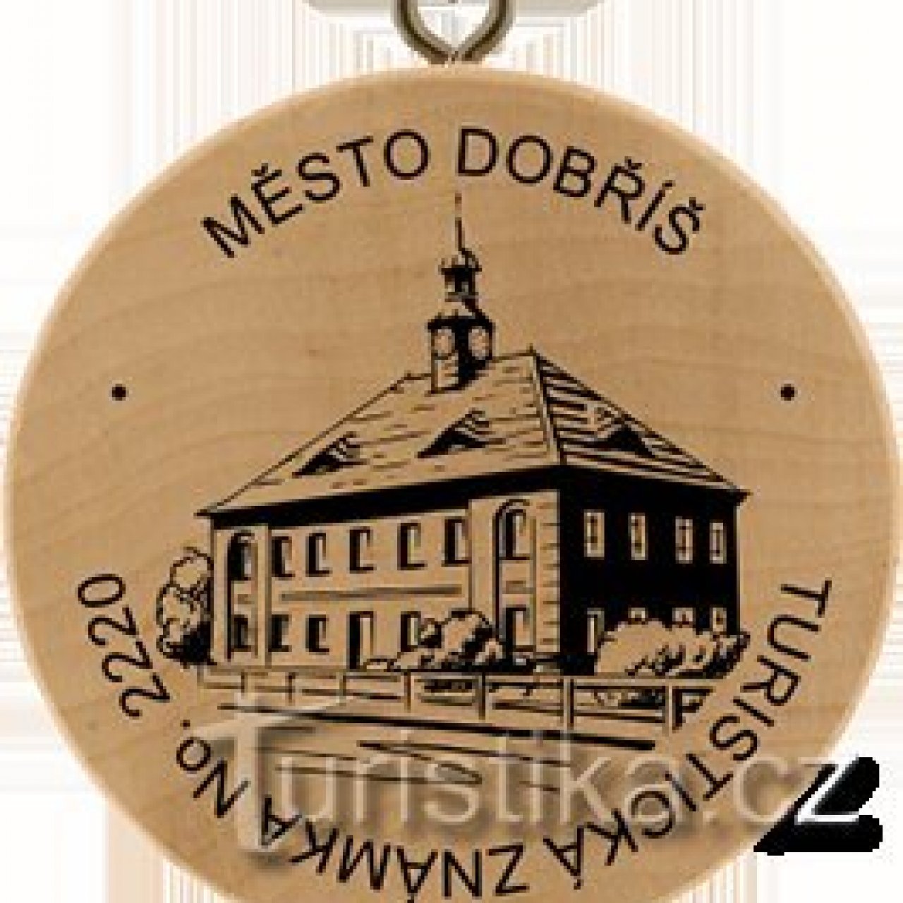 Turistická známka č. 2220 - Město Dobříš