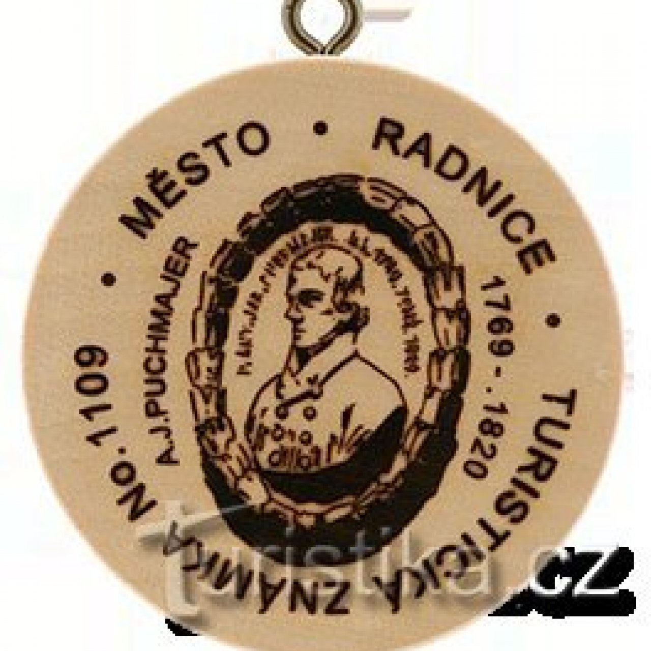 Turistická známka č. 1109 - Radnice