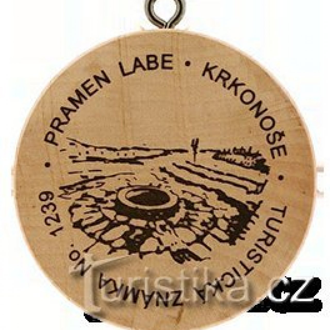 Turistická známka č. 1239 - Pramen Labe