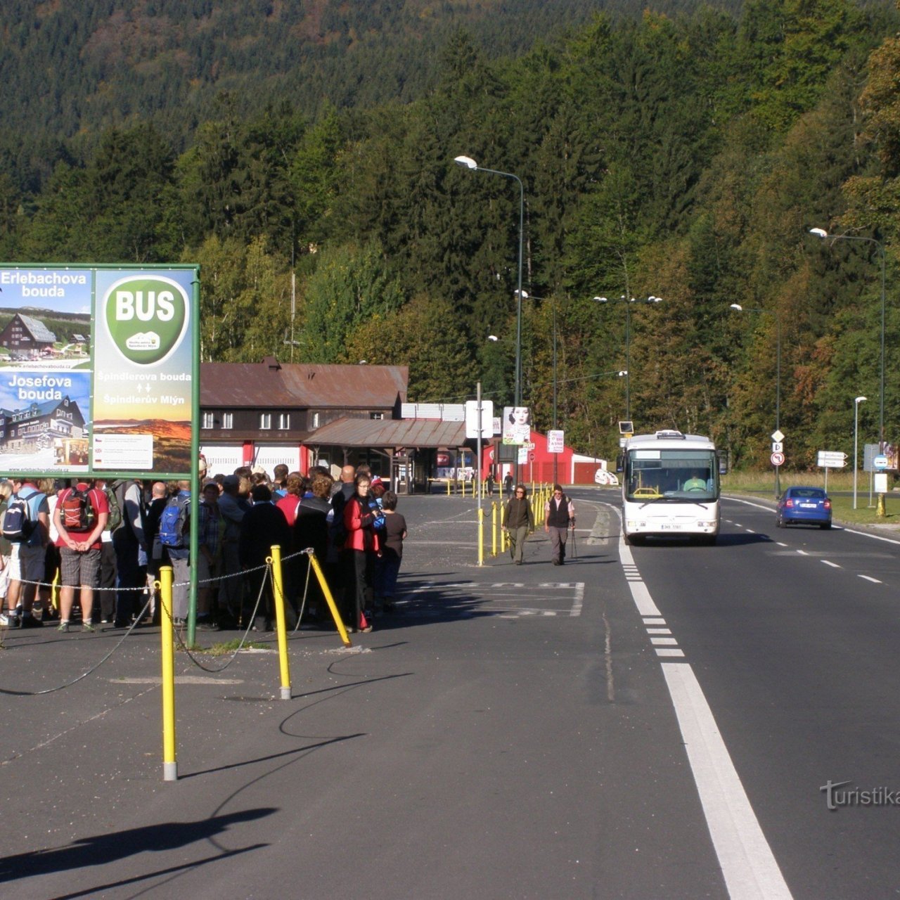 Špindlerův Mlýn - autobusové nádraží