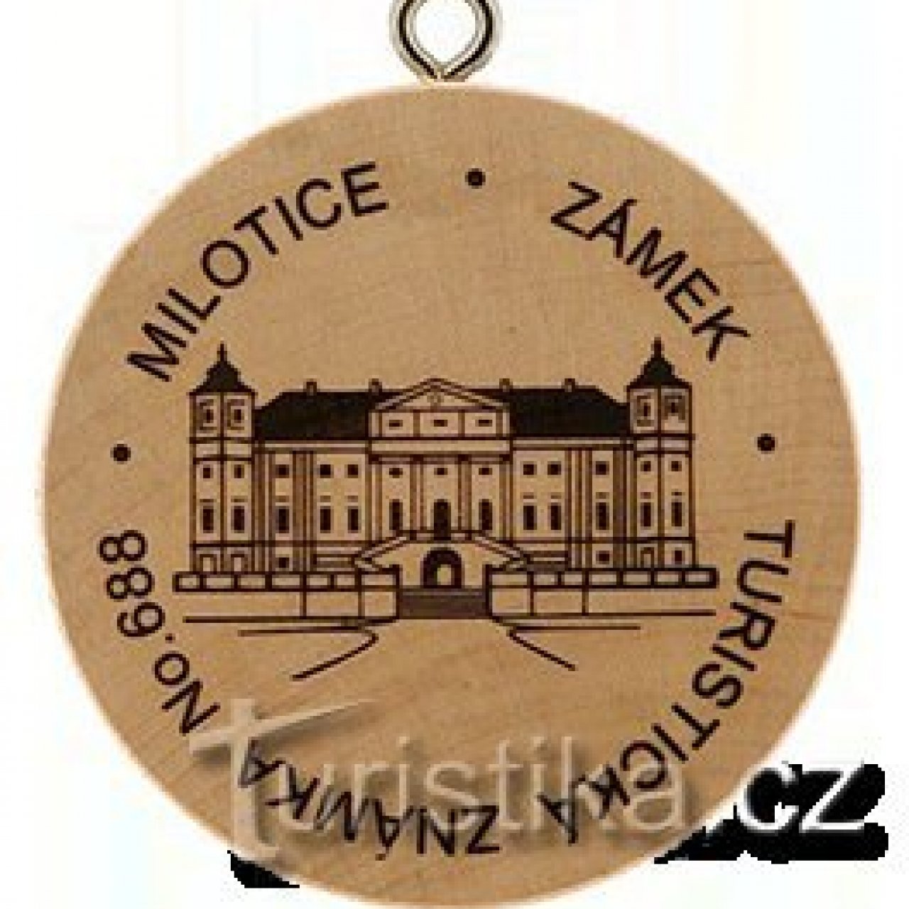 Turistická známka č. 688 - Milotice