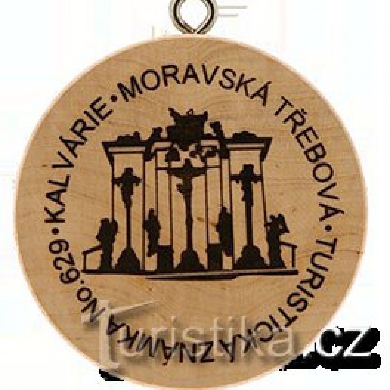 Turistická známka č. 629 - Kalvárie Moravská Třebová
