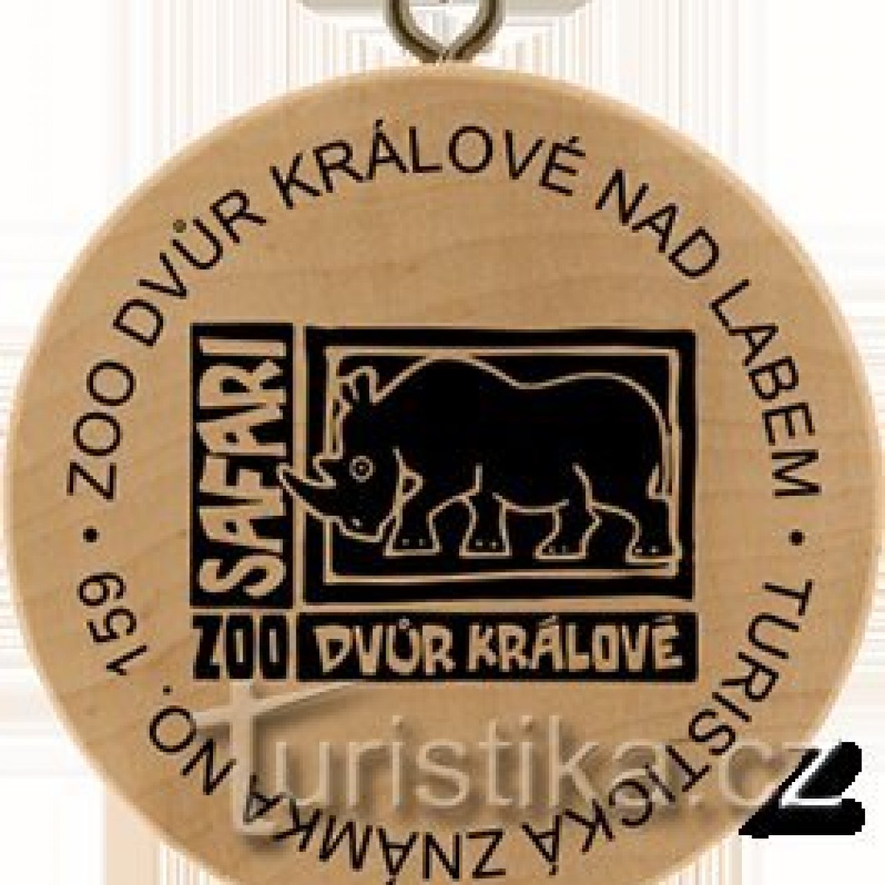 Turistická známka č. 159 - ZOO Dvůr Králové nad Labem