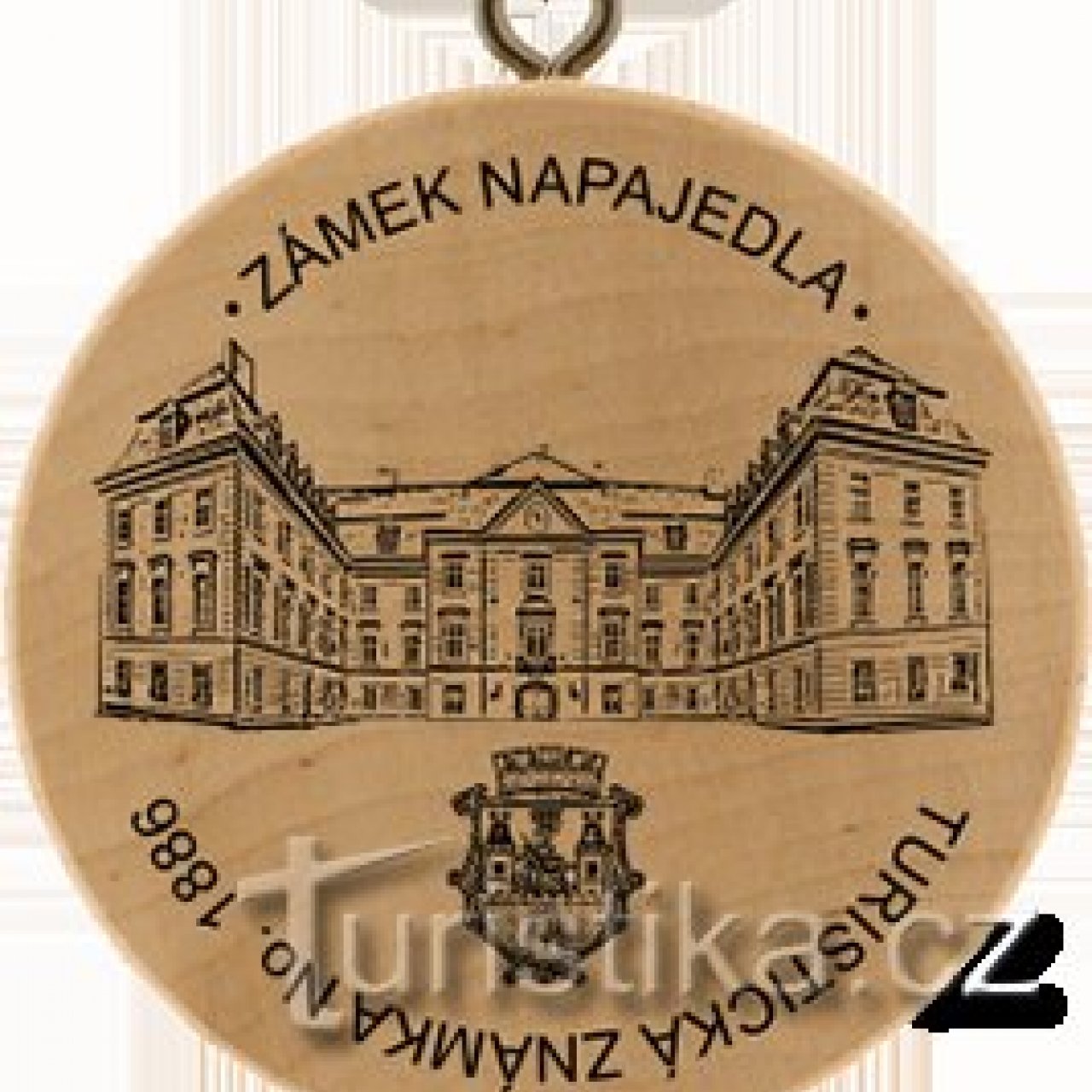 Turistická známka č. 1886 - Zámek Napajedla