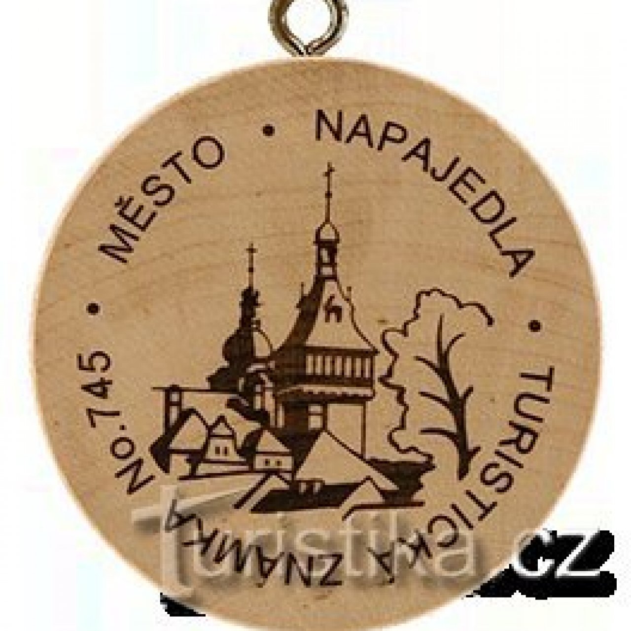 Turistická známka č. 745 - Napajedla