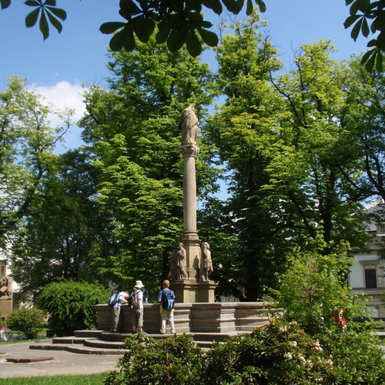 Nové Město na Moravě - sloup sv. Anny
