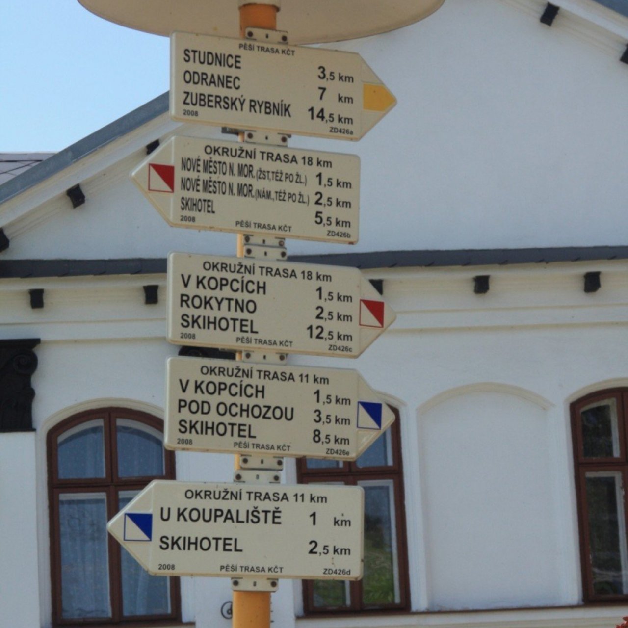 Turistické rozcestí Maršovská rychta